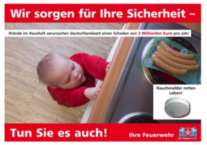 Plakat Rauchmelder